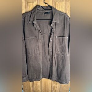 Boutique Brown Denim Jacket